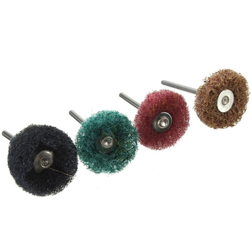 YEEZUGO Abrasive Buffing Wheels, 40pcs Buffing Polishing Wheel Set 80/120/160/240 Grit for Dremel Rotary Tool by YEEZUGO - Image 2